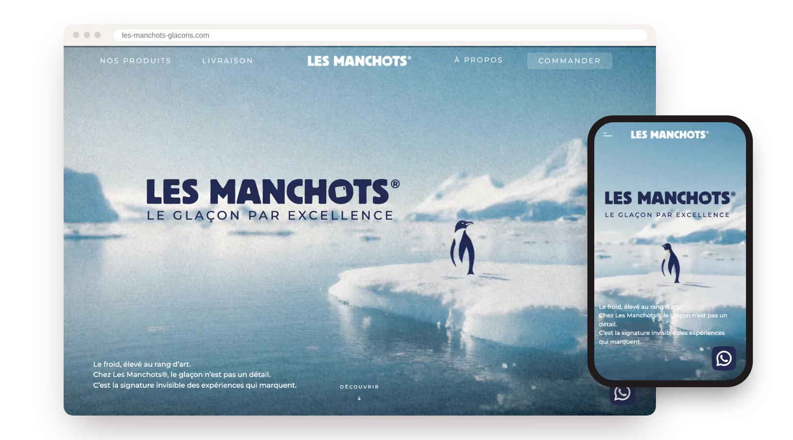 Aperçu du projet Les Manchots